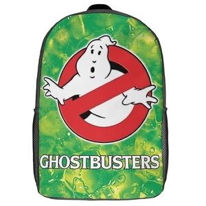 NEW NIP Ghostbusters Logo Mooglie Black / Slime BackPack